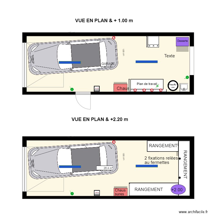 NIEUL Garage. Plan de 0 pièce et 0 m2