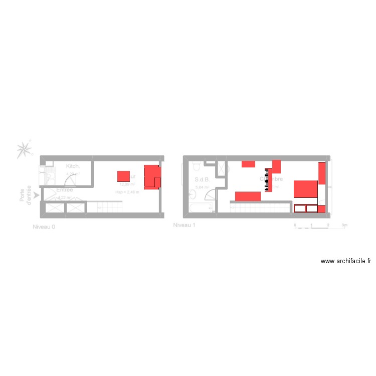 Bordeaux. Plan de 0 pièce et 0 m2