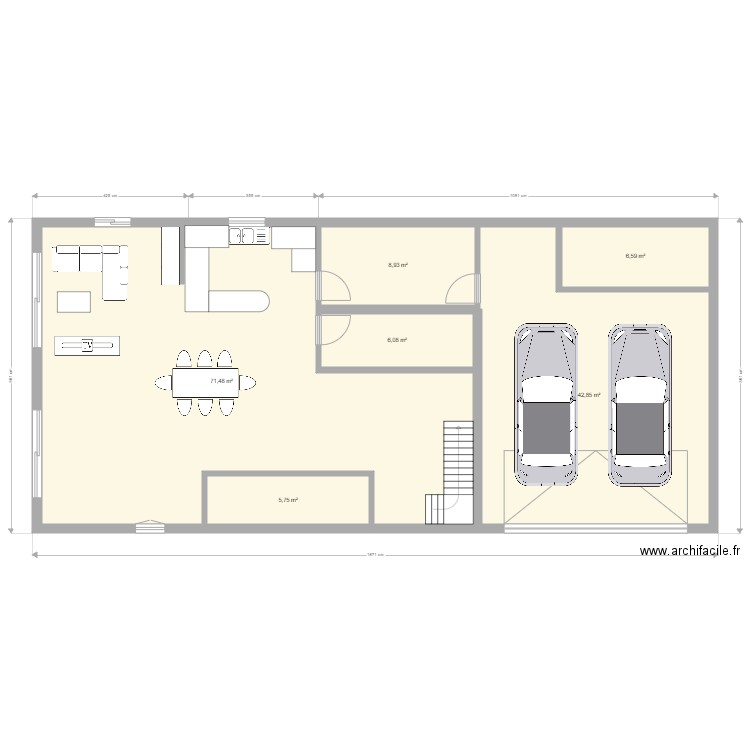 TEST v2. Plan de 0 pièce et 0 m2