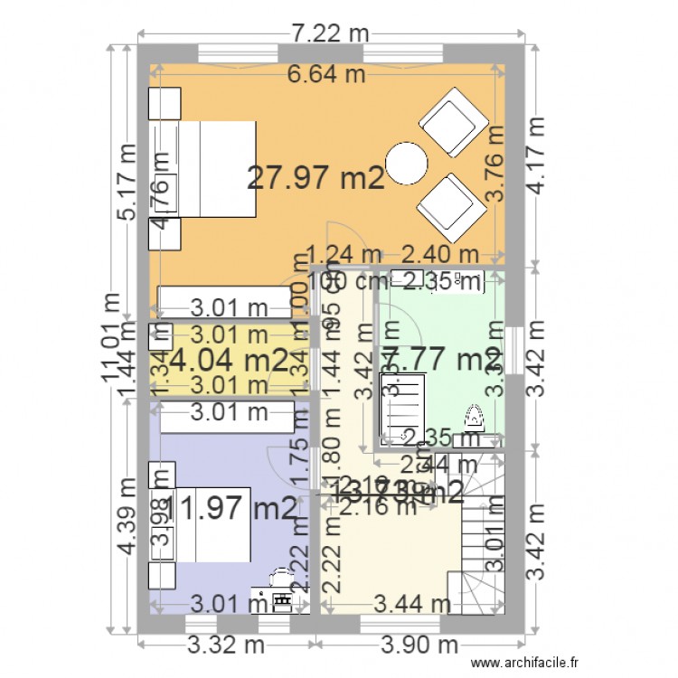 lot 45 étage. Plan de 0 pièce et 0 m2