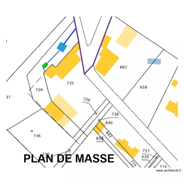 Avignon. Plan de 