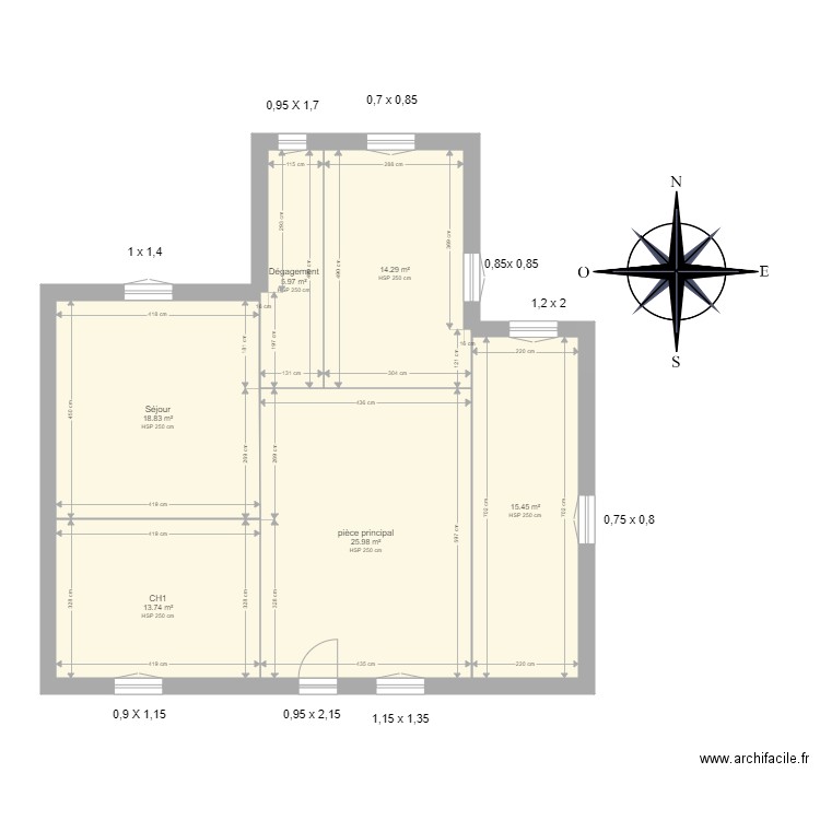 POISSON RDC. Plan de 0 pièce et 0 m2