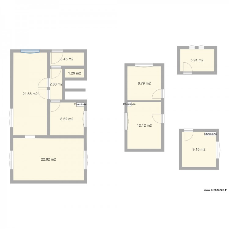 Conflans Vide. Plan de 0 pièce et 0 m2