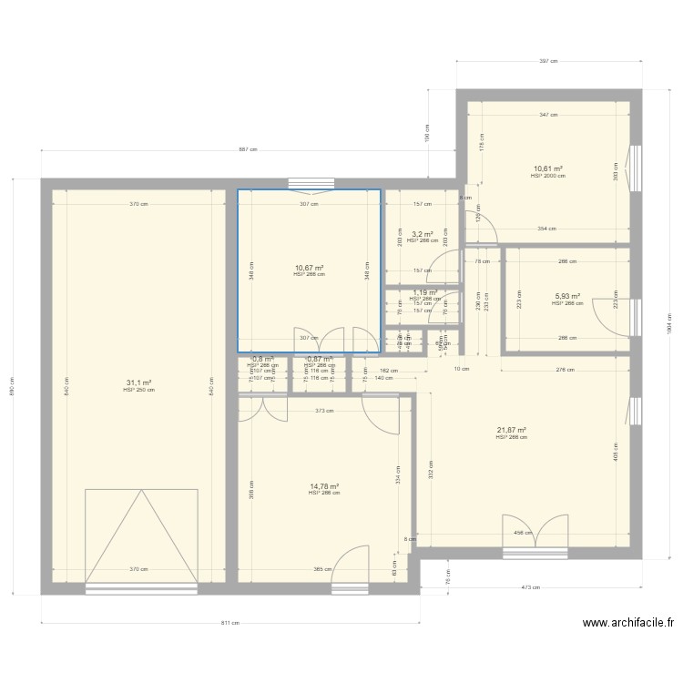 PISSIER plan de base ind01. Plan de 0 pièce et 0 m2