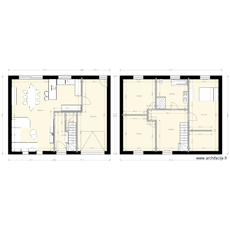 maison 6. Plan de 0 pièce et 0 m2