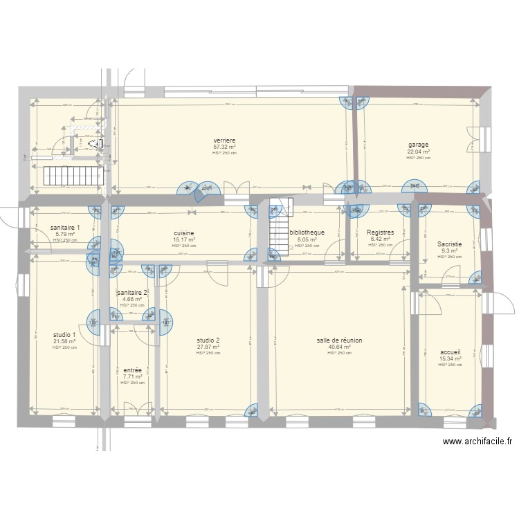 presbytere nouveau v3. Plan de 0 pièce et 0 m2