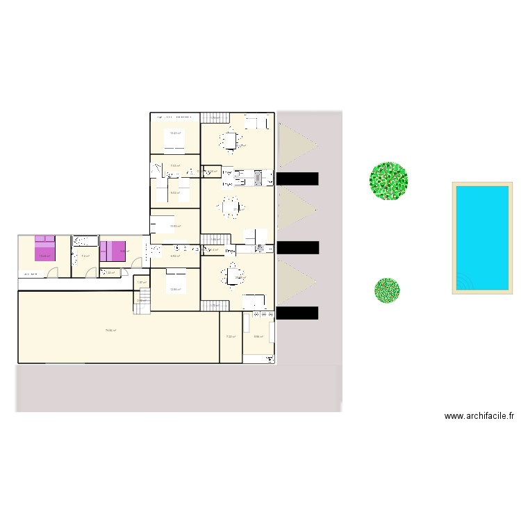 gite 11. Plan de 0 pièce et 0 m2