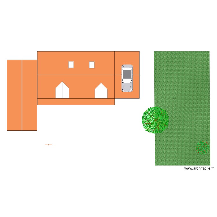 garage toiture. Plan de 0 pièce et 0 m2