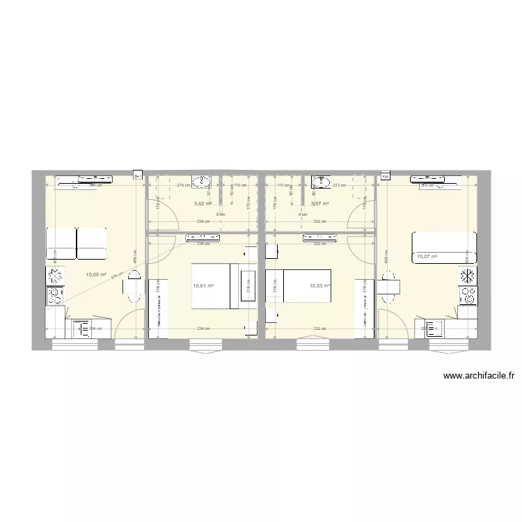 glanon foyer 1/2. Plan de 