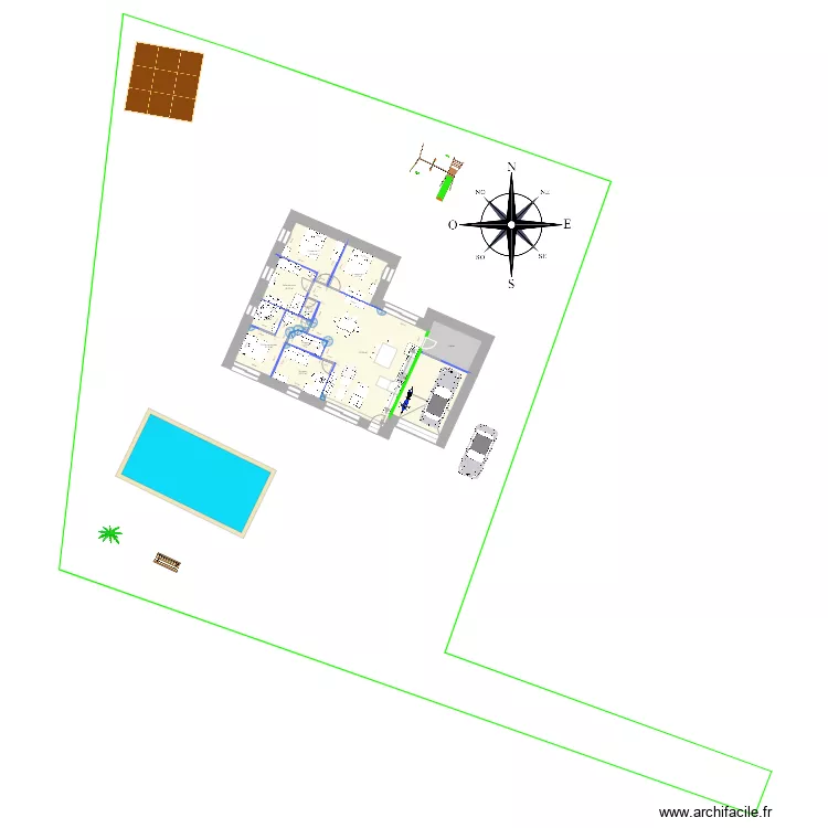 maison rochefort samson. Plan de 