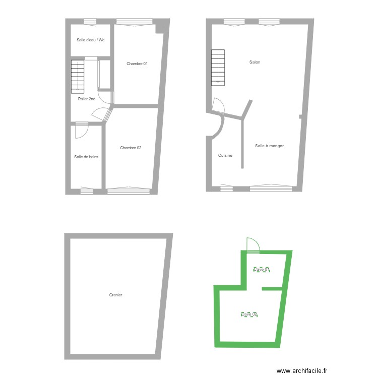 780807381-CARRIERES-GALTIE-CROQUIS-A. Plan de 9 pièces et 63 m2