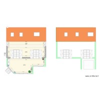 Plan TERRASSE vue de face