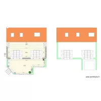 Plan TERRASSE vue de face