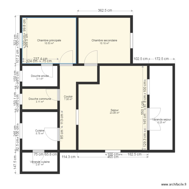 Appartement LLA3. Plan de 0 pièce et 0 m2