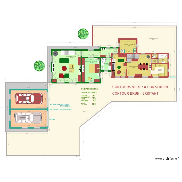 PLAN DU DIMANCHE 2. Plan de 0 pièce et 0 m2