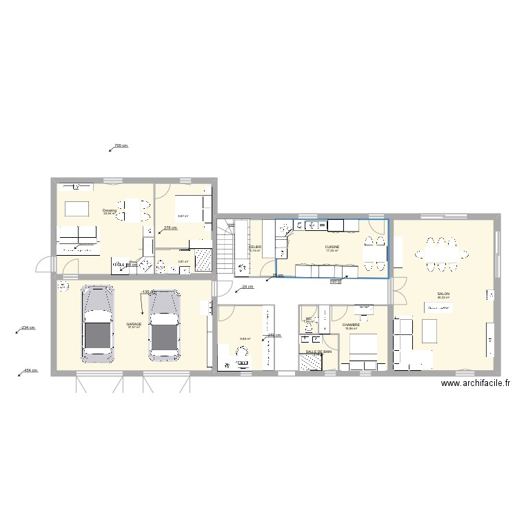 maison 1. Plan de 0 pièce et 0 m2