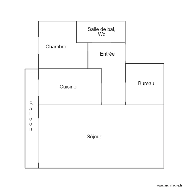 QUIMPER LECAM. Plan de 