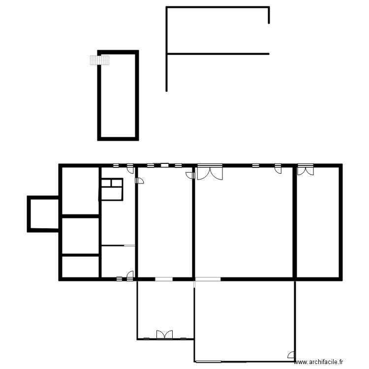 D'HONDT. Plan de 32 pièces et 1507 m2