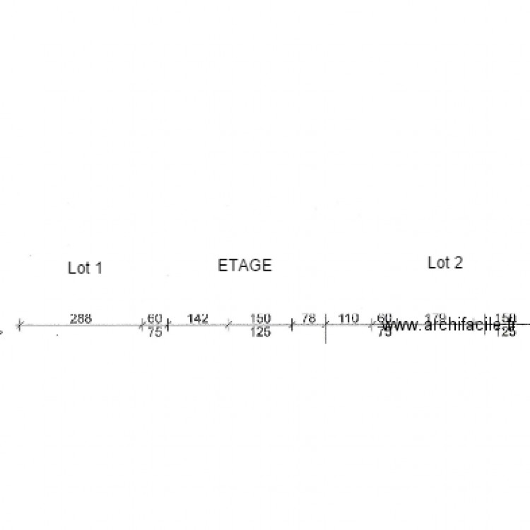 LOT1ET2ETAGEB. Plan de 0 pièce et 0 m2