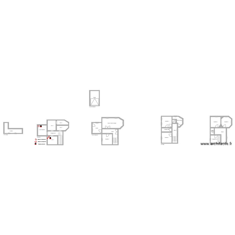 petit 2. Plan de 0 pièce et 0 m2