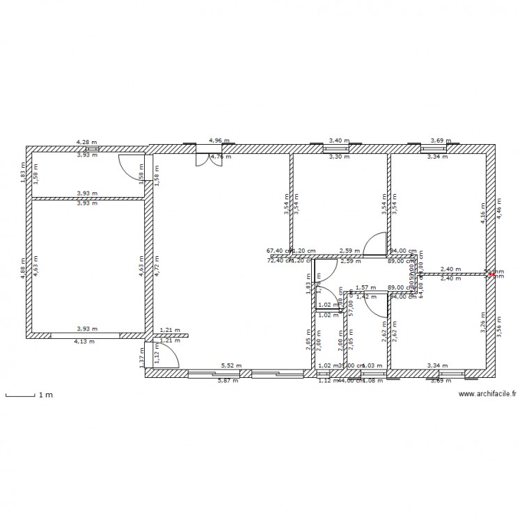 plan millau 1. Plan de 0 pièce et 0 m2