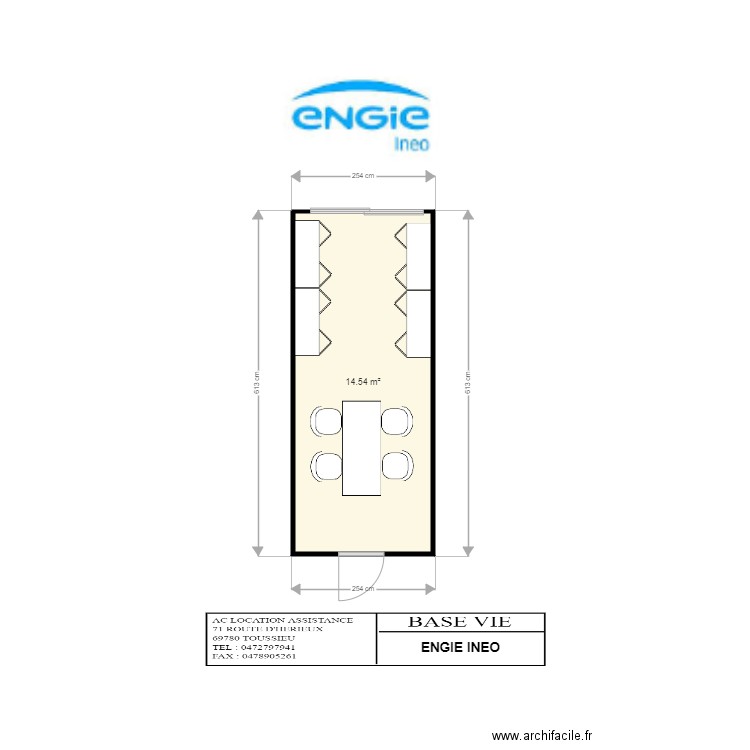 ENGIE INEO. Plan de 0 pièce et 0 m2