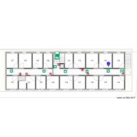Plan évacuation rocade Chambre 140  