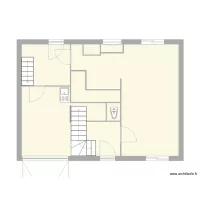 plan villa rdc
