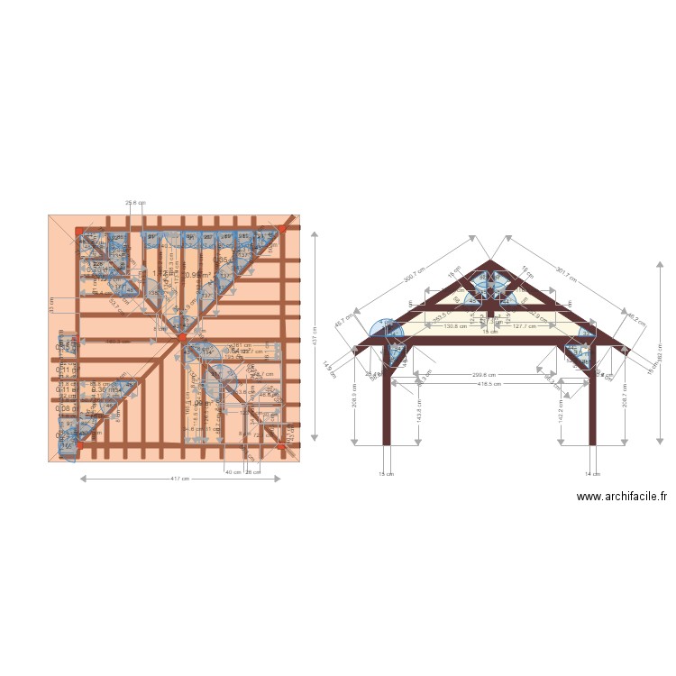 numa carbet. Plan de 0 pièce et 0 m2