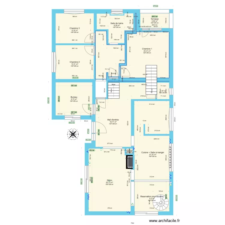 Ma maison. Plan de 
