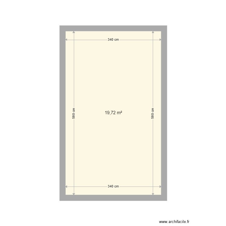 Extension. Plan de 0 pièce et 0 m2