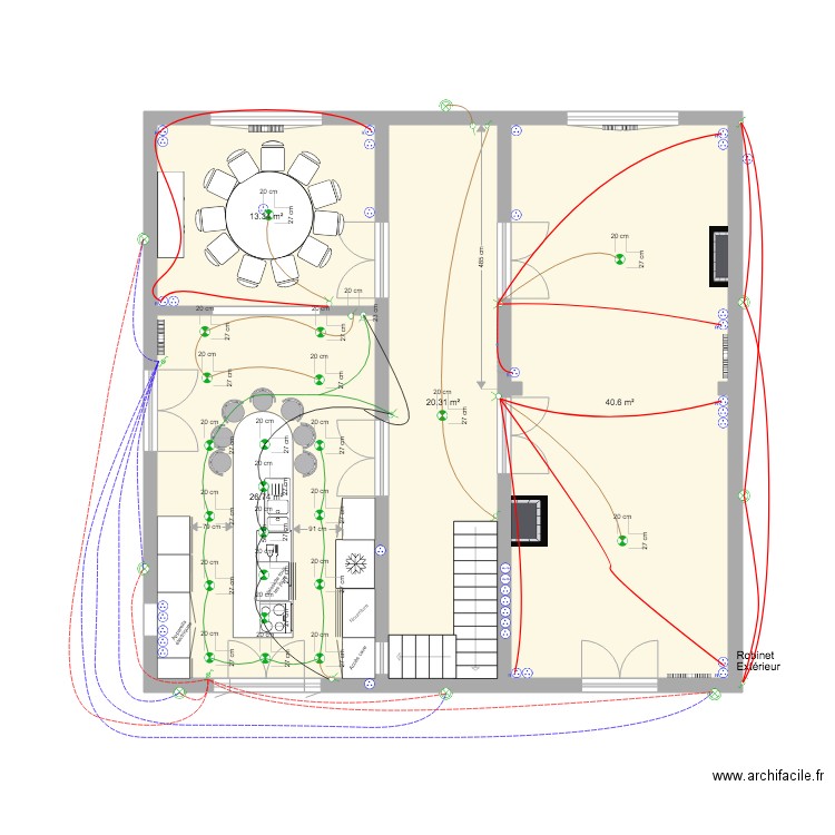 RdC V 18 Nov 18. Plan de 0 pièce et 0 m2