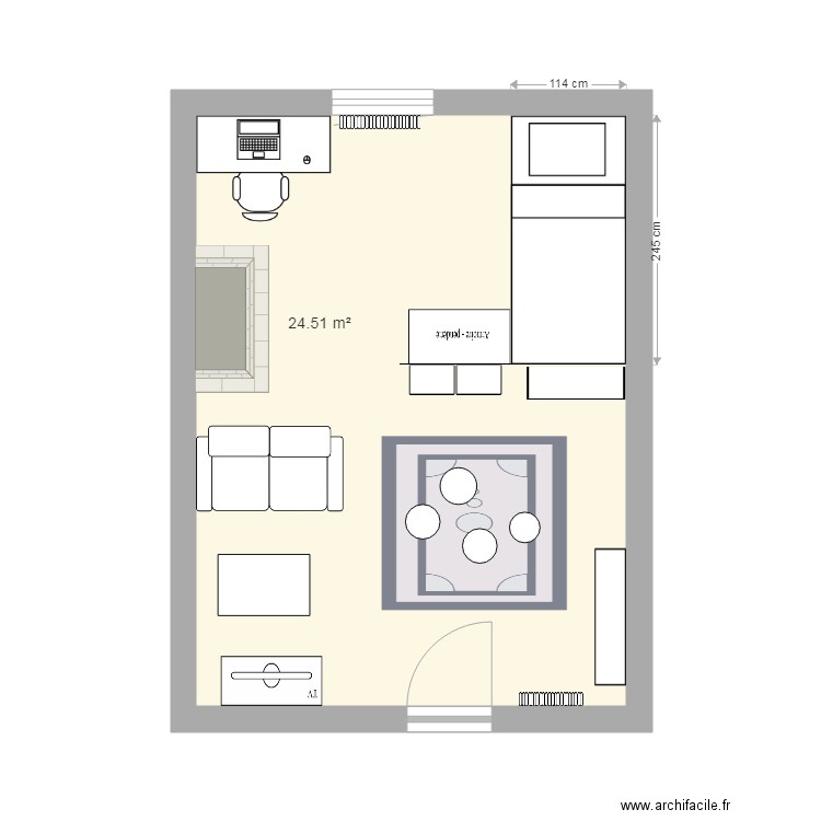 chambre des enfants. Plan de 0 pièce et 0 m2