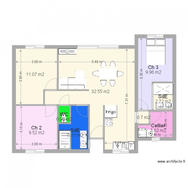 kANY 1 Libourne. Plan de 0 pièce et 0 m2