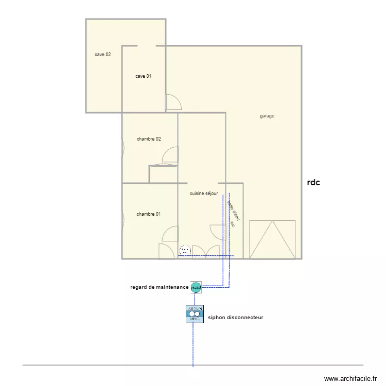 leroy ass 1153 rdc. Plan de 