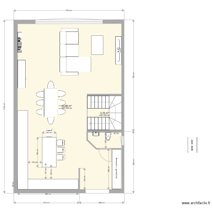 Rez 1. Plan de 0 pièce et 0 m2