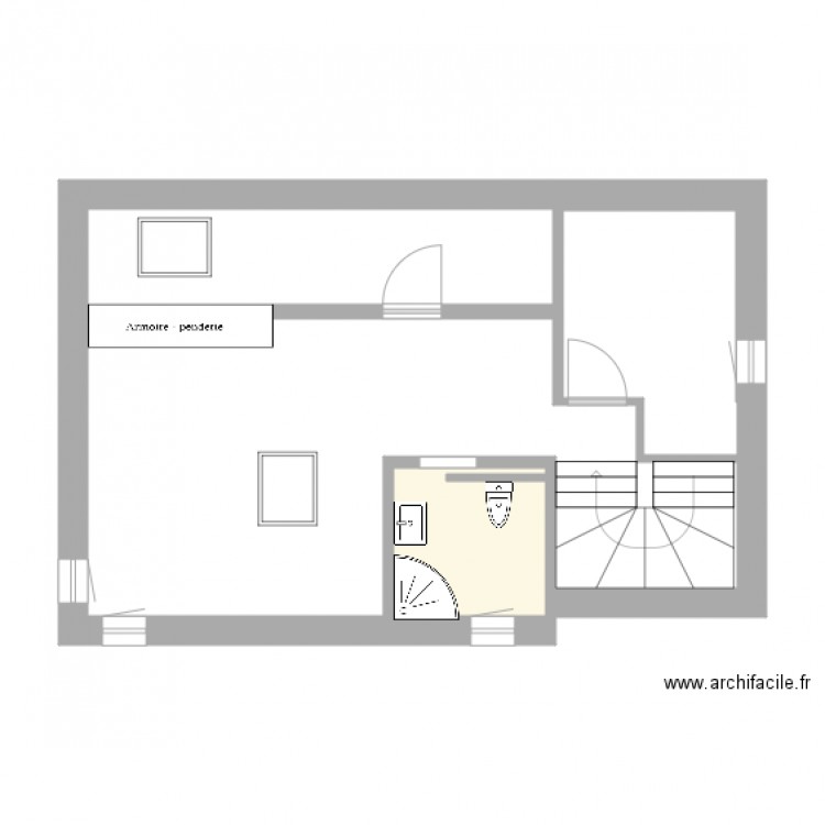 QUITARD. Plan de 0 pièce et 0 m2