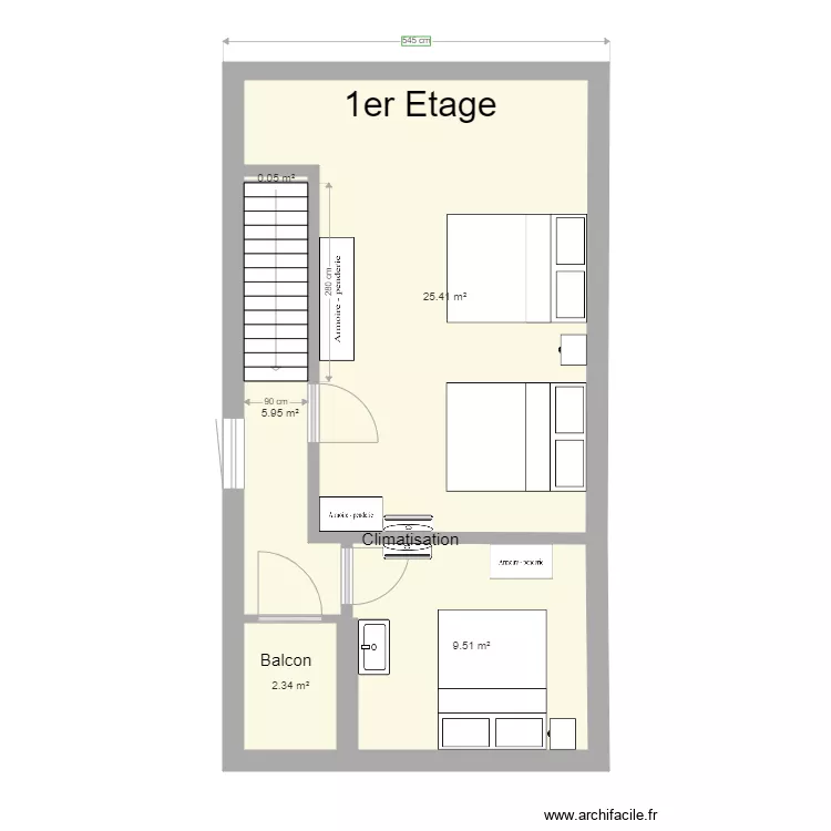 Maison 29 Erpion 1er web. Plan de 
