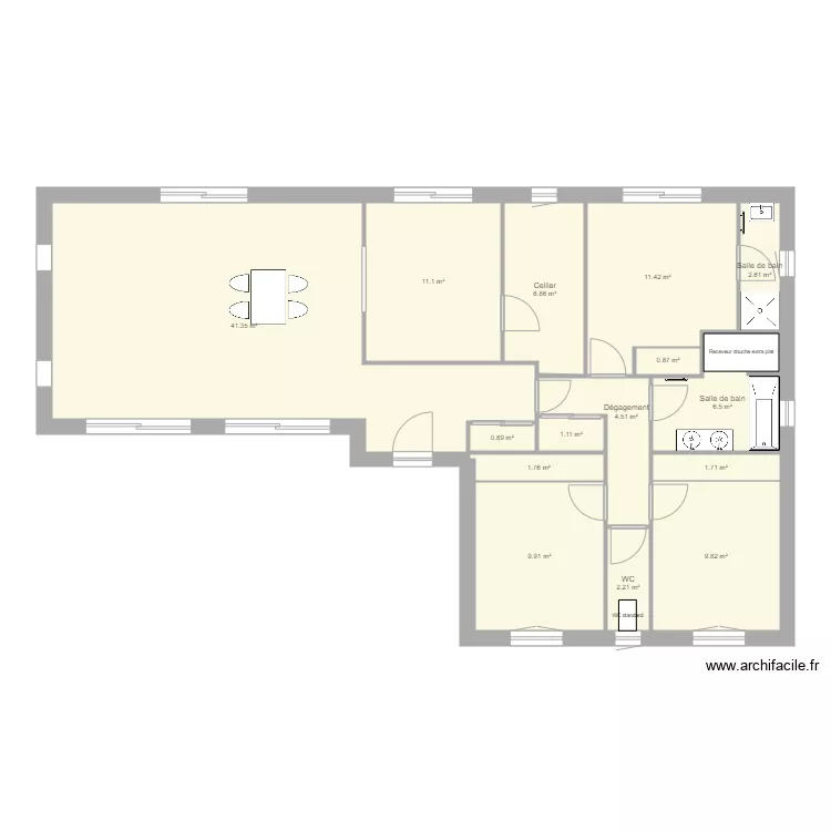Jean Jaur&egrave;s ARIANE. Plan de 