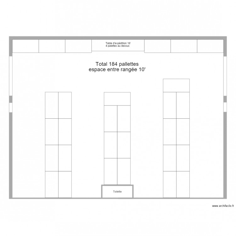 Amazon. Plan de 0 pièce et 0 m2