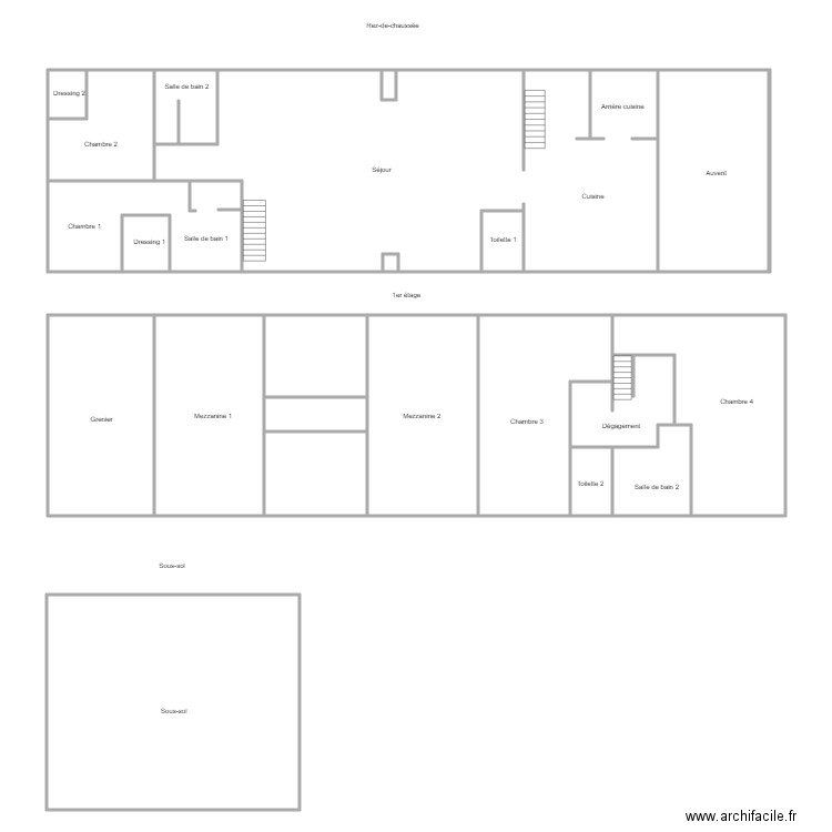 NEUVILLE DAY MARQUET. Plan de 0 pièce et 0 m2