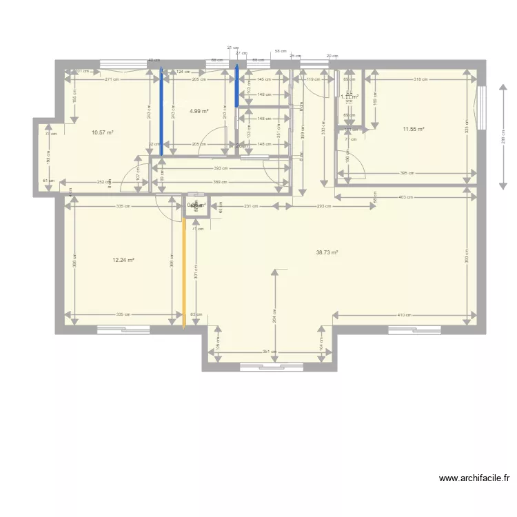 TALENCE FINAL ambre. Plan de 
