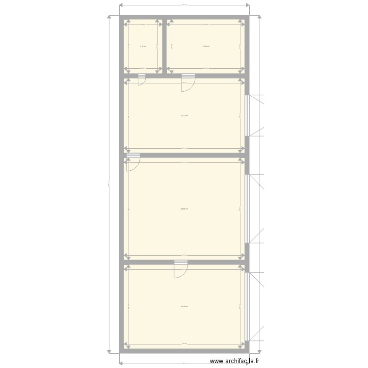 zi boe. Plan de 0 pièce et 0 m2