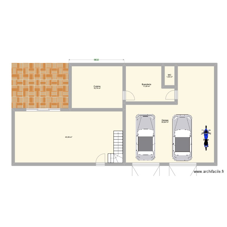 plan maison alizée. Plan de 12 pièces et 189 m2