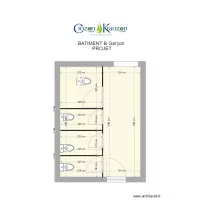 plan b&acirc;timent A  Projet  Gar&ccedil;ons
