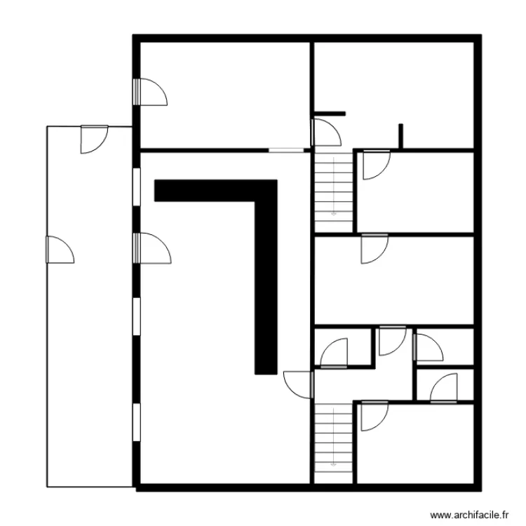 TABAC ST MAGNE DE CASTILLON. Plan de 