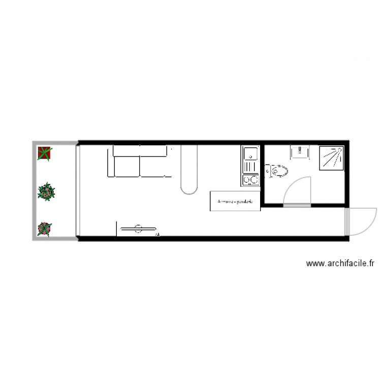 5 passage chemin vert samson. Plan de 0 pièce et 0 m2