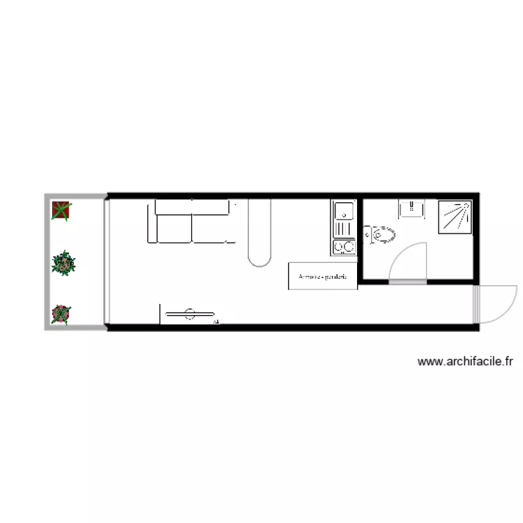 5 passage chemin vert samson. Plan de 