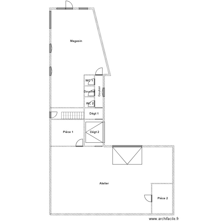 Garage belfort. Plan de 0 pièce et 0 m2