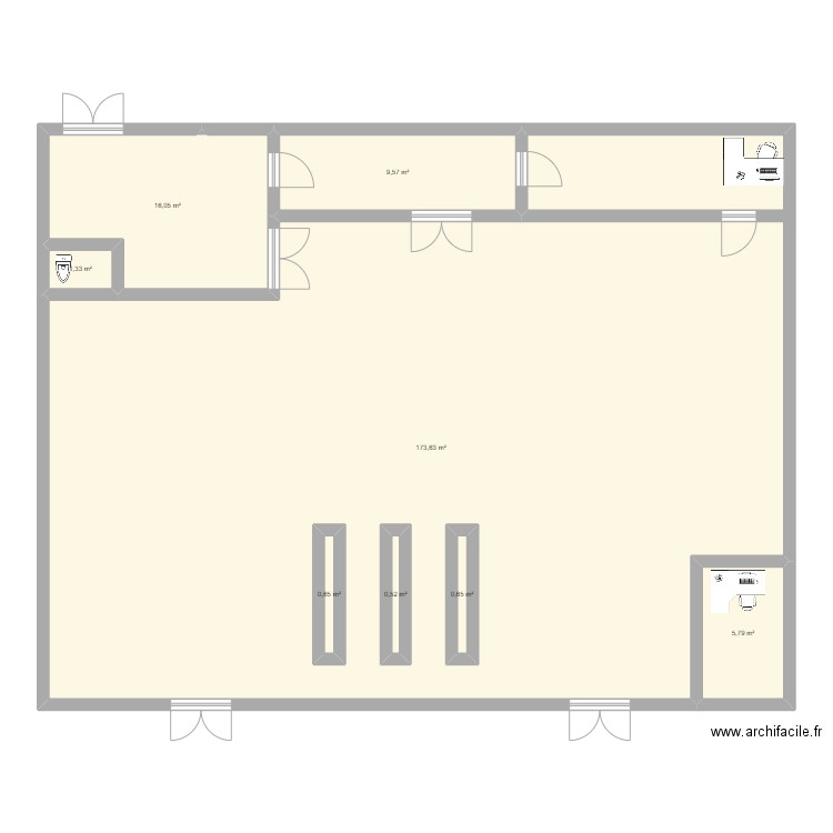 TKT. Plan de 0 pièce et 0 m2